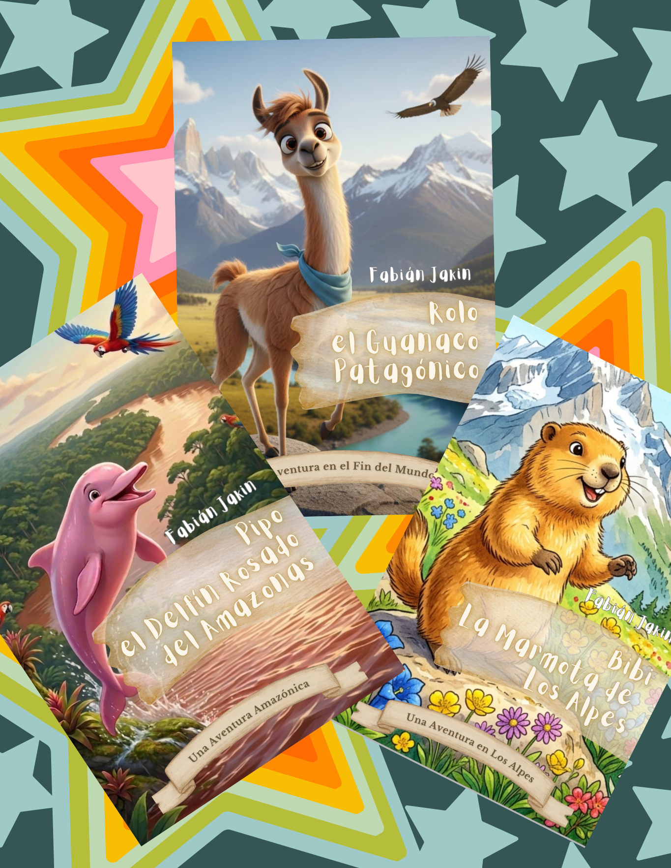 6- pack de 3 libros al precio de 2