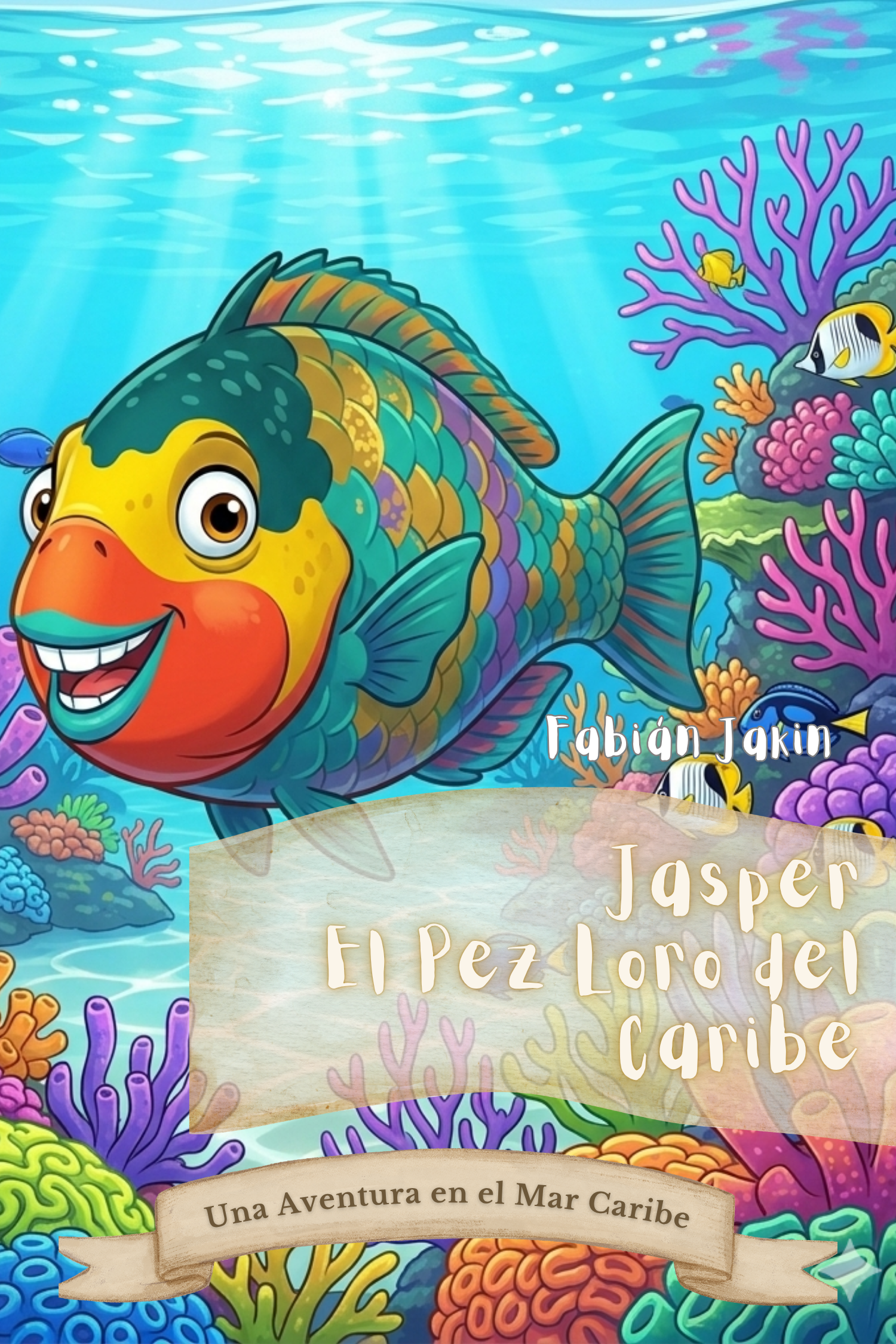5- Jasper, el pez loro del caribe
